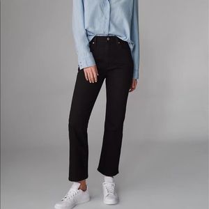 Aritzia (The Denim Forum) The Bailey High Rise Boot Cut Jeans
